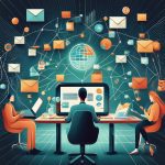 sureal image of email segmentation in a digital merketers life